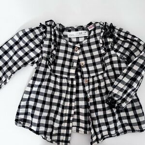 Zara baby gingham top (Size 18 - 24 months)